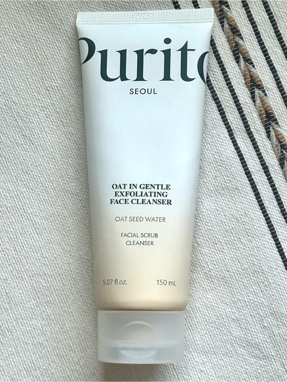 Purito Seoul Oat In Gentle Exfoliating Face Cleanser 150ml NEW K-Beauty
